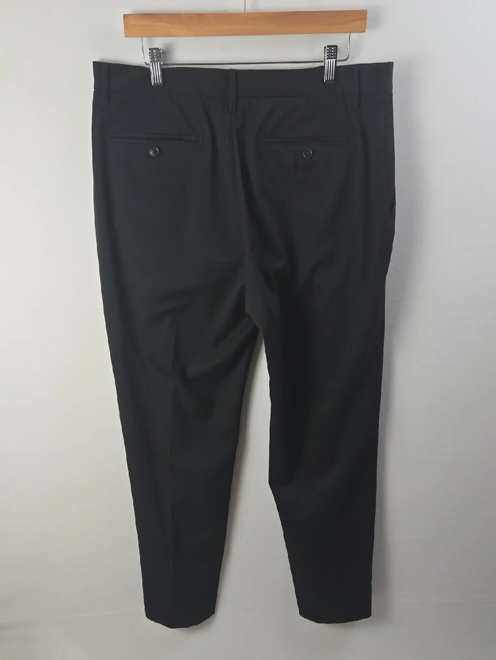 Michael Michael Kors Men's Black Wool Dress Pants Sz 34 X 30 Business Academia